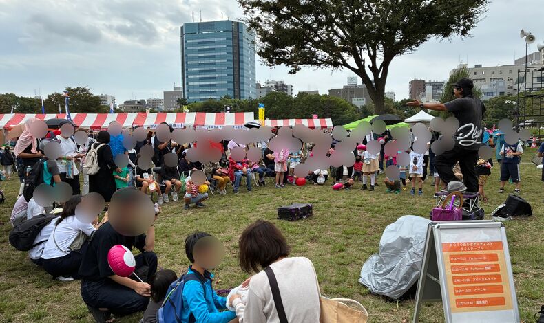 画像17453：【大道芸】第44回江東区民まつり中央まつり【木場公園】【東京都江東区】イベント【Performer 聖夜】【KOTO街かどアーティスト】